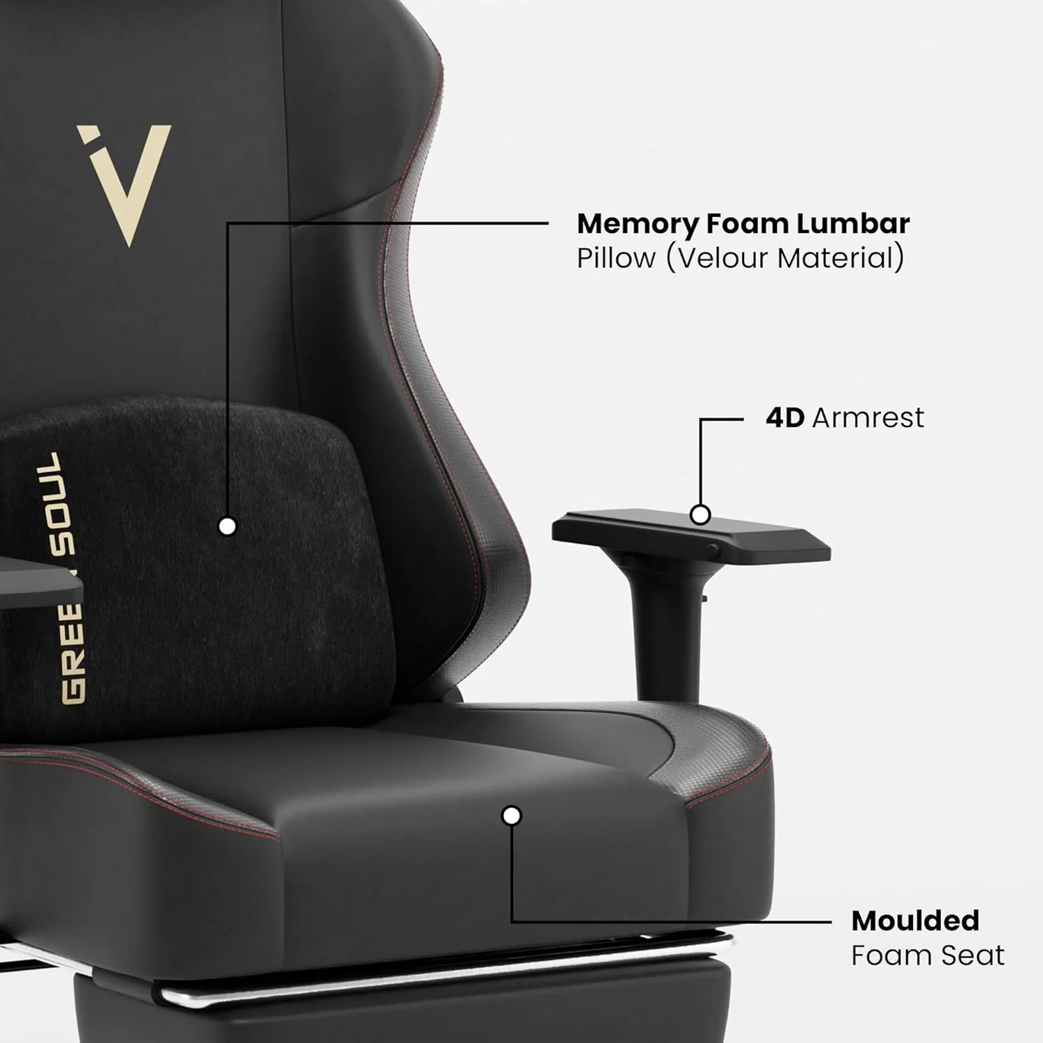 Green Soul Vision Pro Gaming Chair - Image 29