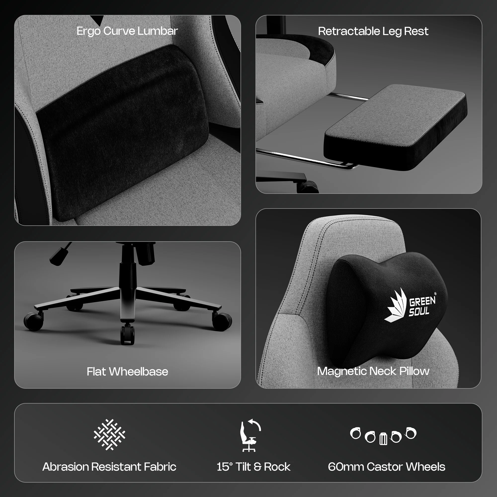 Green Soul Vision Pro V2 Gaming Chair - Image 55