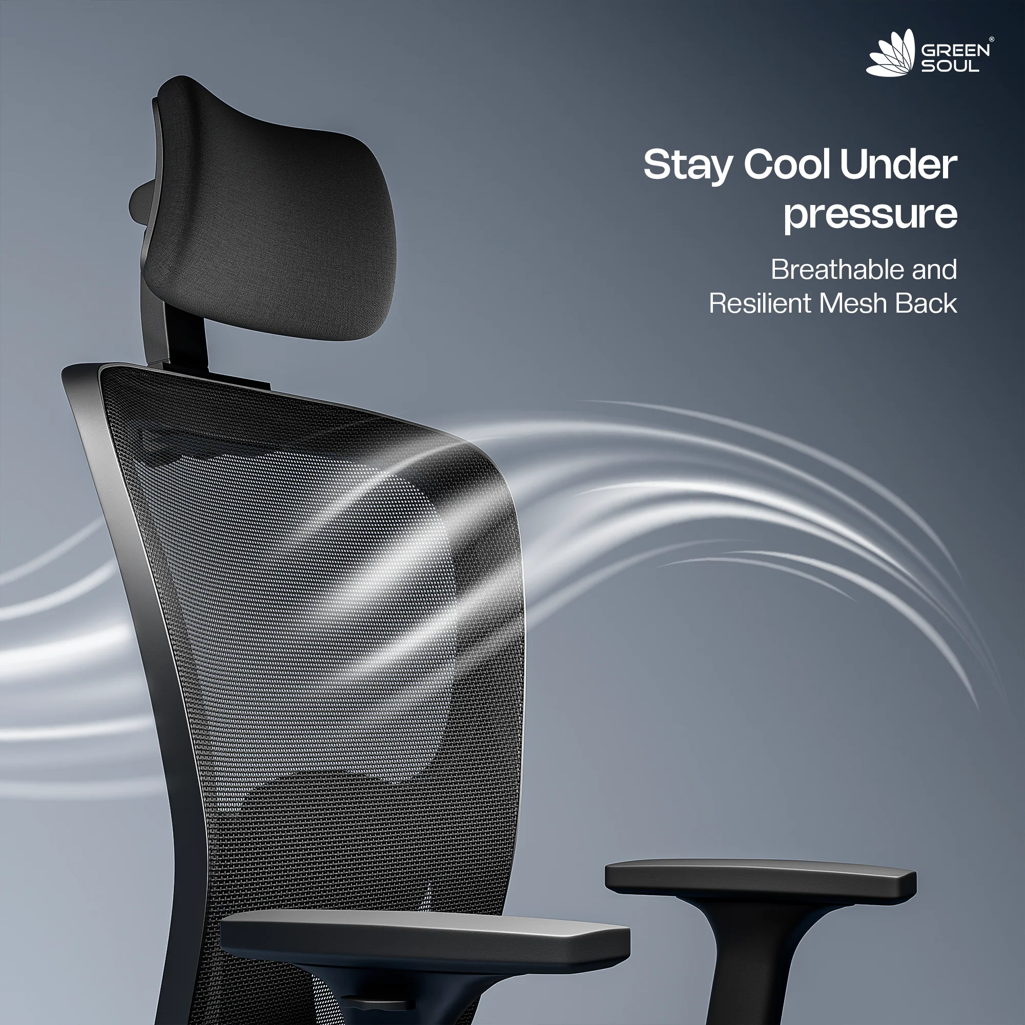 Green Soul Jupiter Superb High Back Mesh Office Chair - Image 25