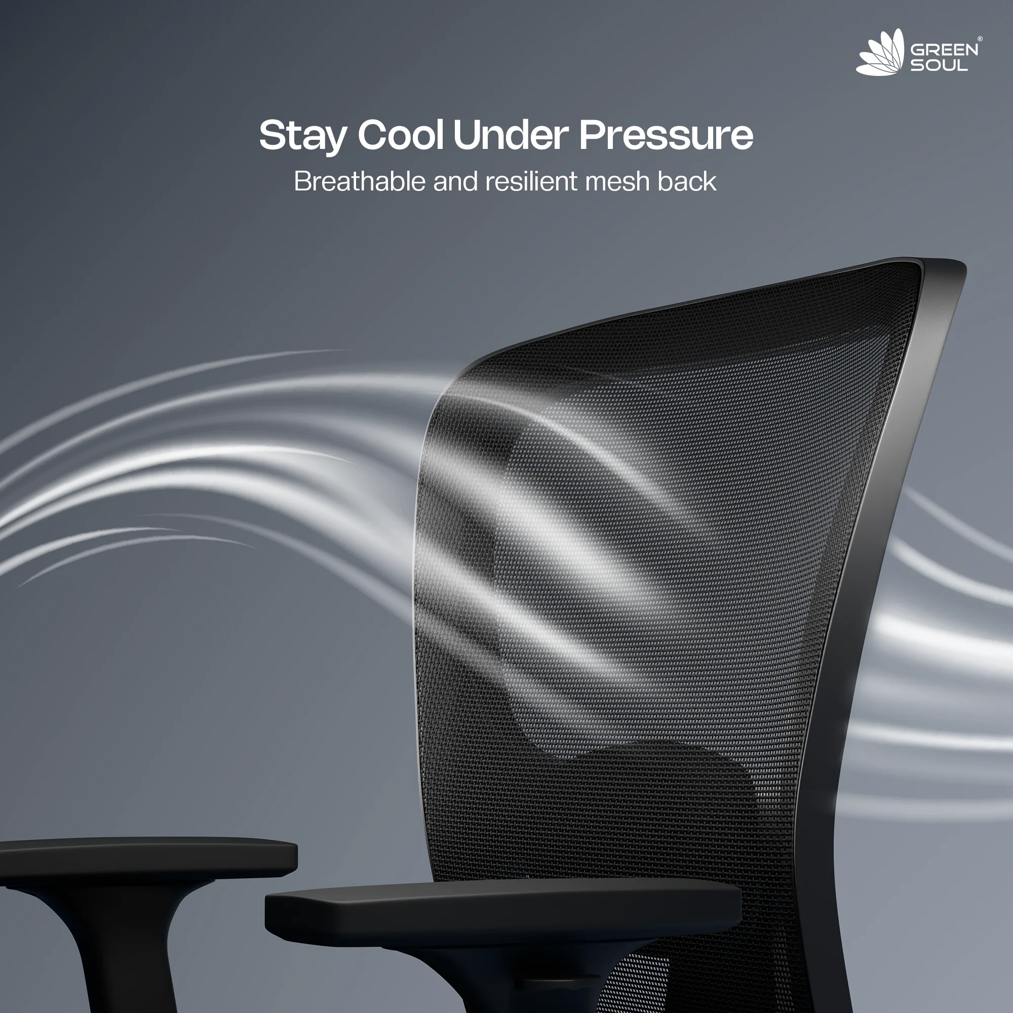 Green Soul Jupiter Superb Mid Back Mesh Office Chair - Image 23