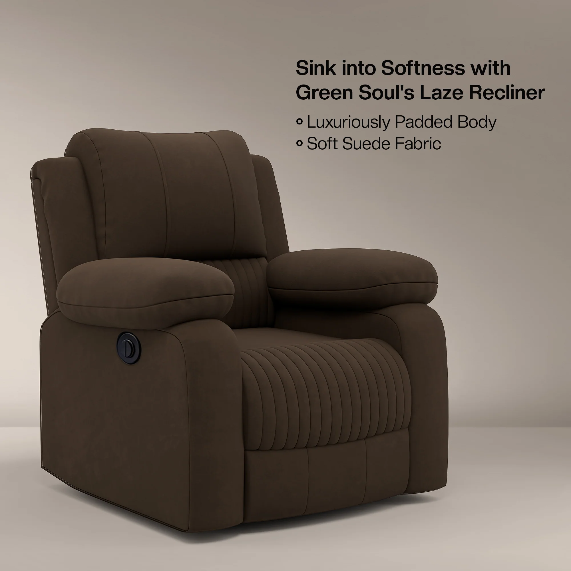 Green soul Laze (R3) Single Seater Electric Recliner Sofa - Image 21