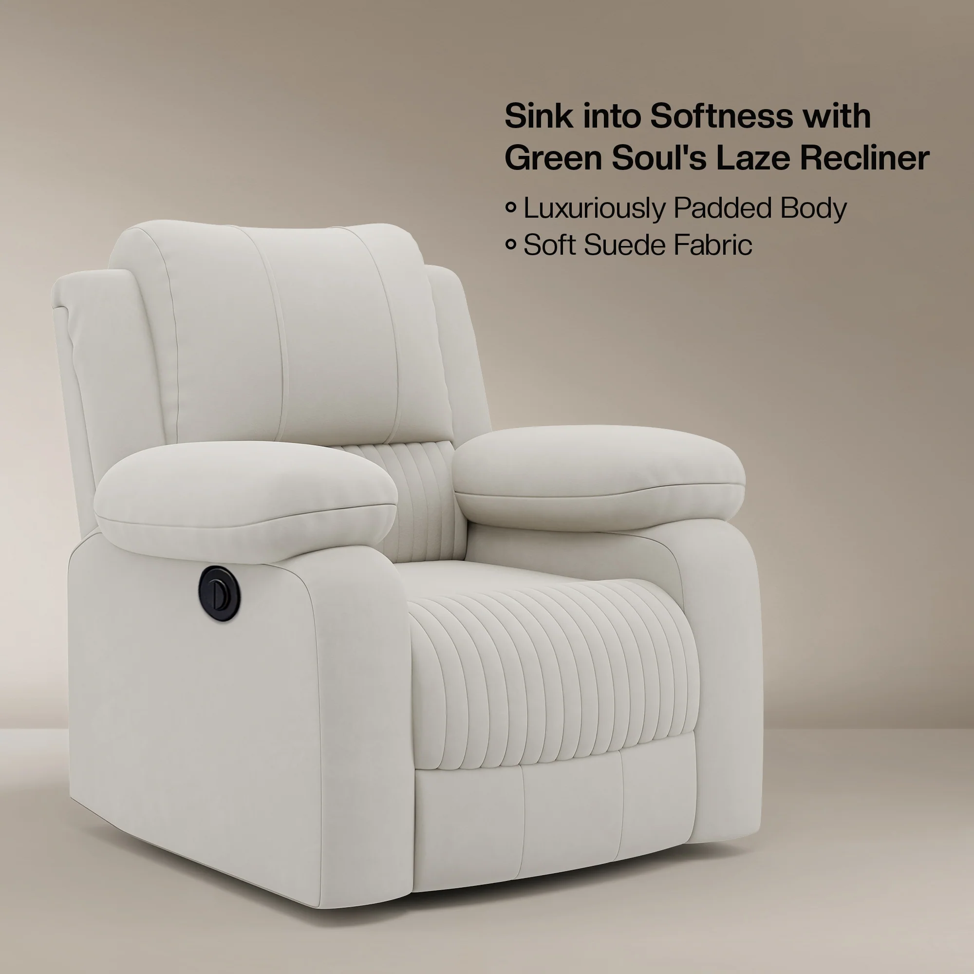 Green soul Laze (R3) Single Seater Electric Recliner Sofa - Image 29