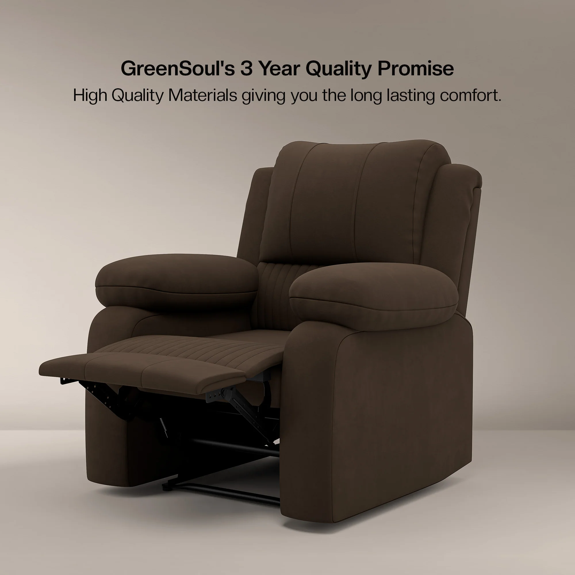 Green Soul Laze (R1) Single Seater Electric Recliner Sofa - Image 6
