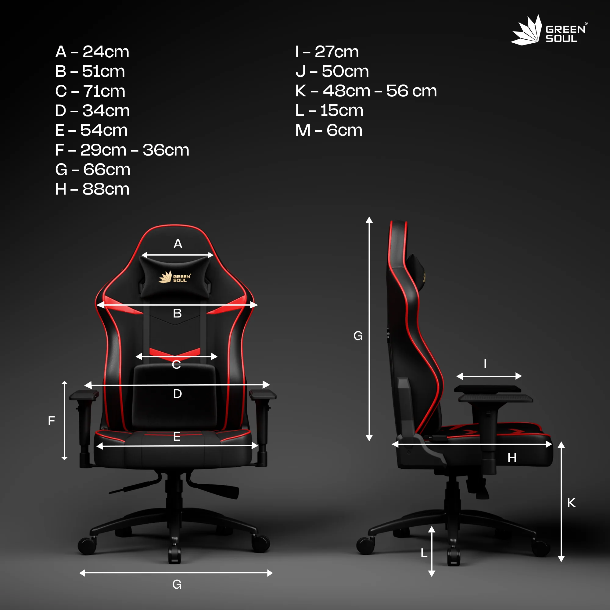 Green Soul Monster Ultimate (S) Gaming Chair - Image 23
