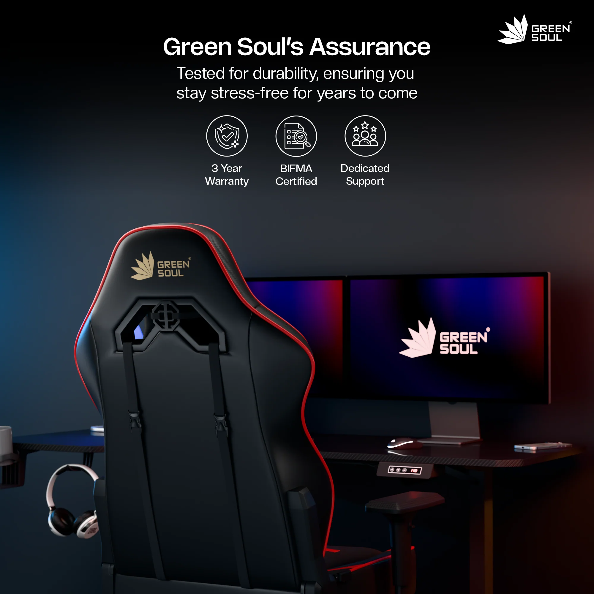Green Soul Monster Ultimate (S) Gaming Chair - Image 27