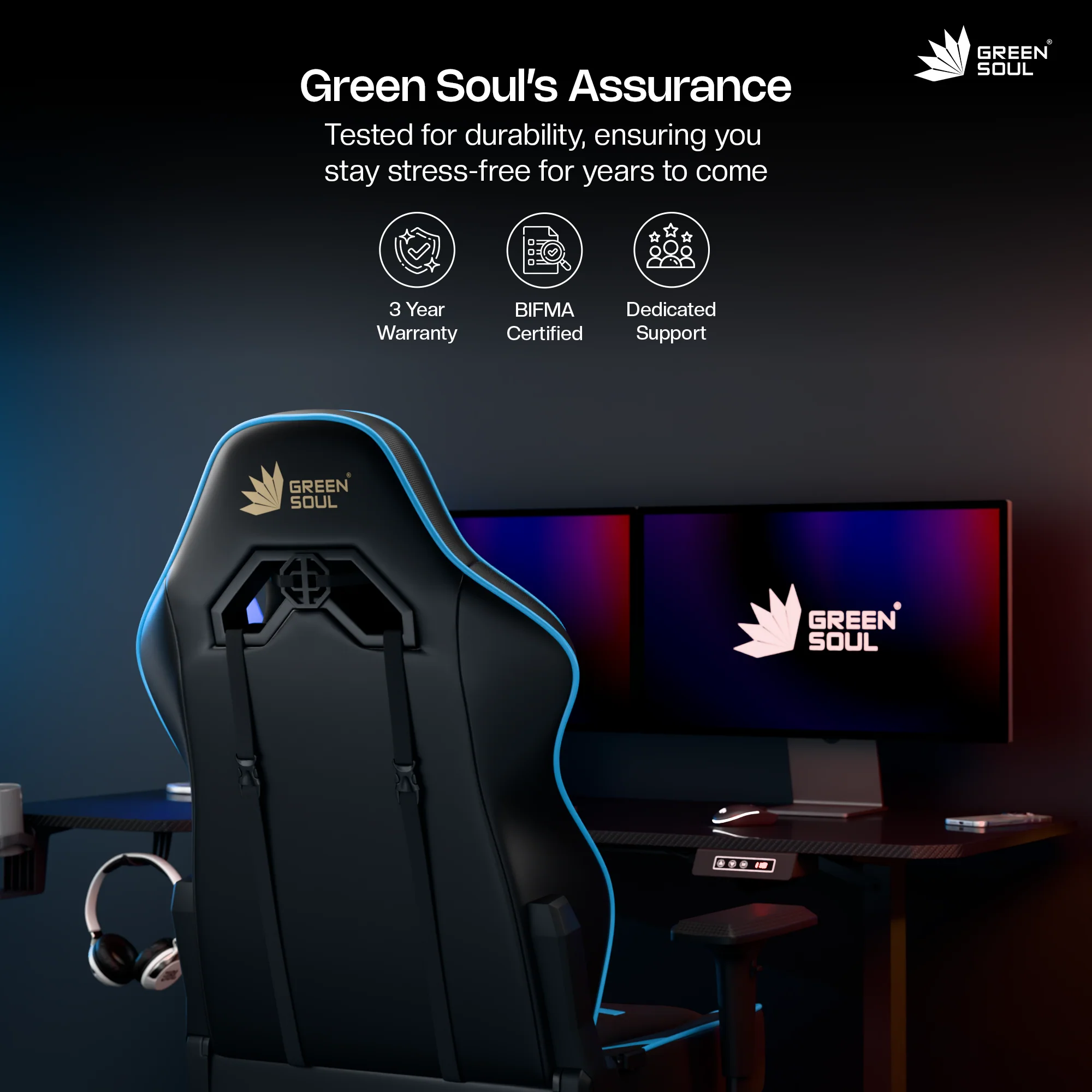 Green Soul Monster Ultimate (S) Gaming Chair - Image 42