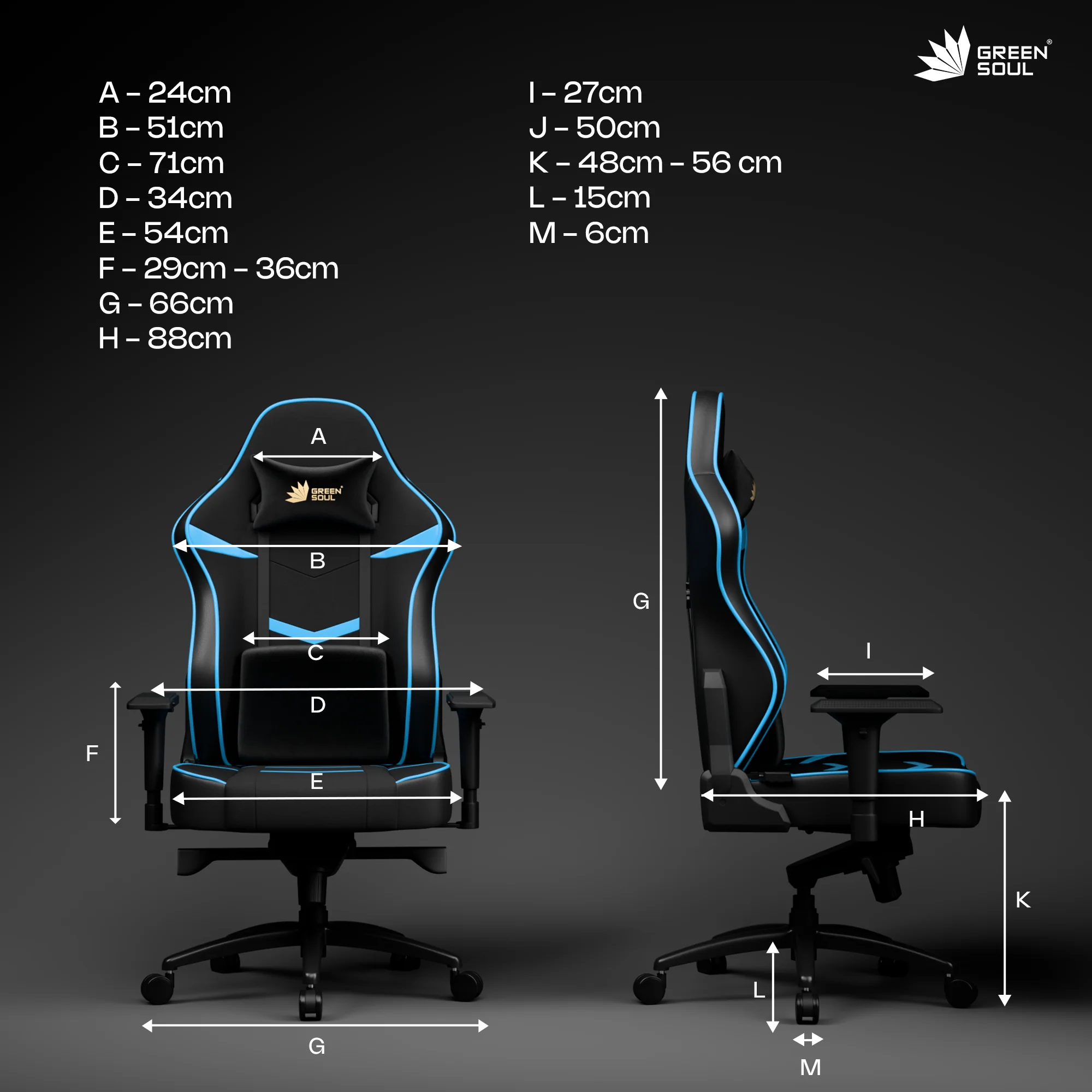 Green Soul Monster Ultimate (T) Gaming Chair - Image 50