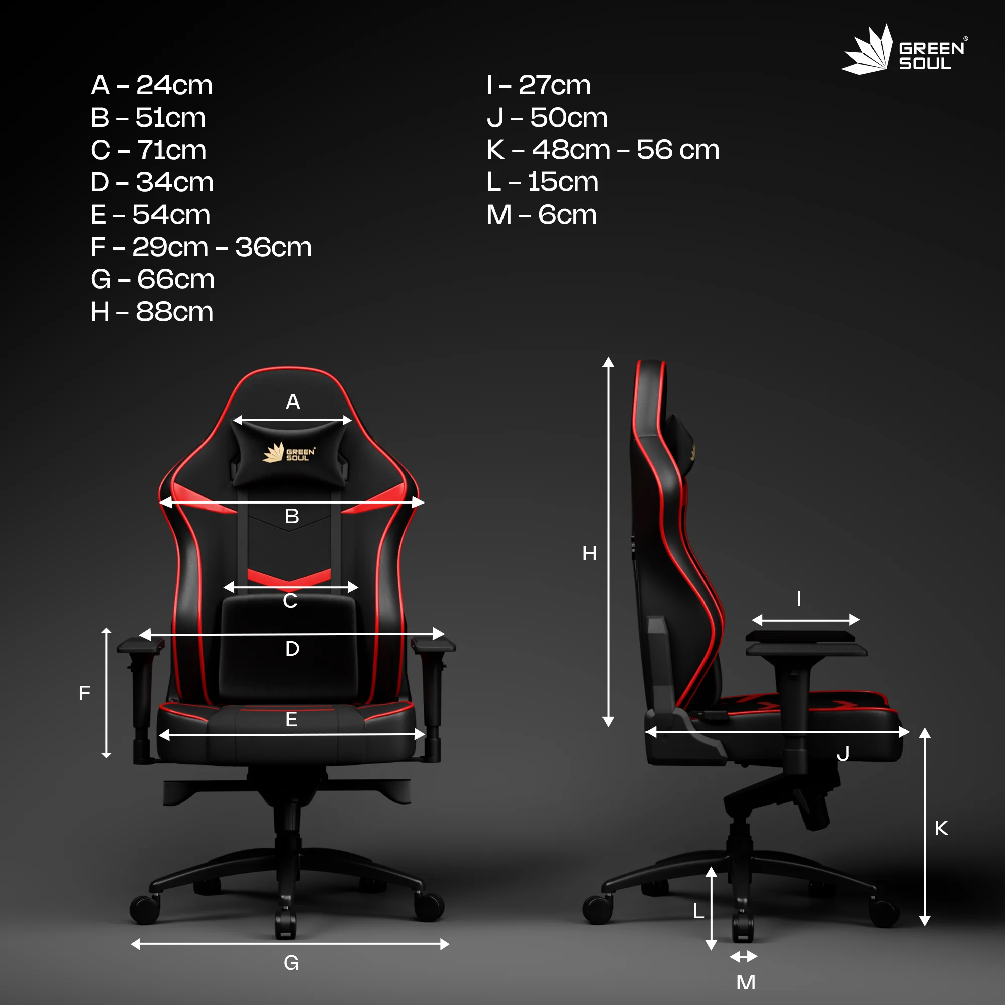 Green Soul Monster Ultimate (T) Gaming Chair - Image 66