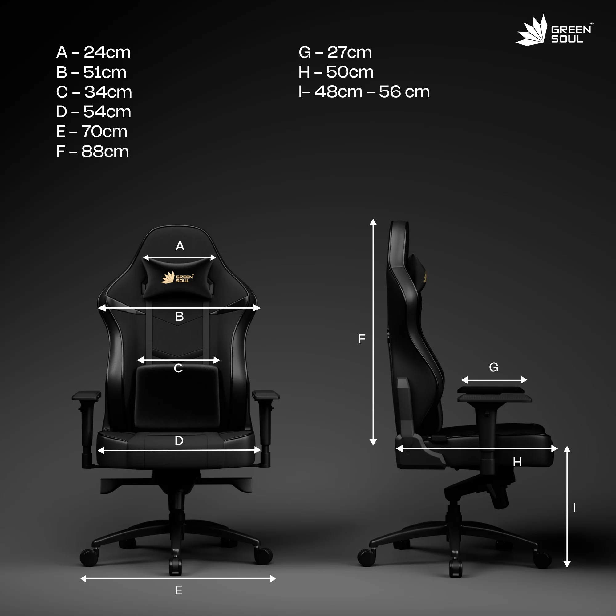 Green Soul Monster Ultimate (T) Gaming Chair - Image 77