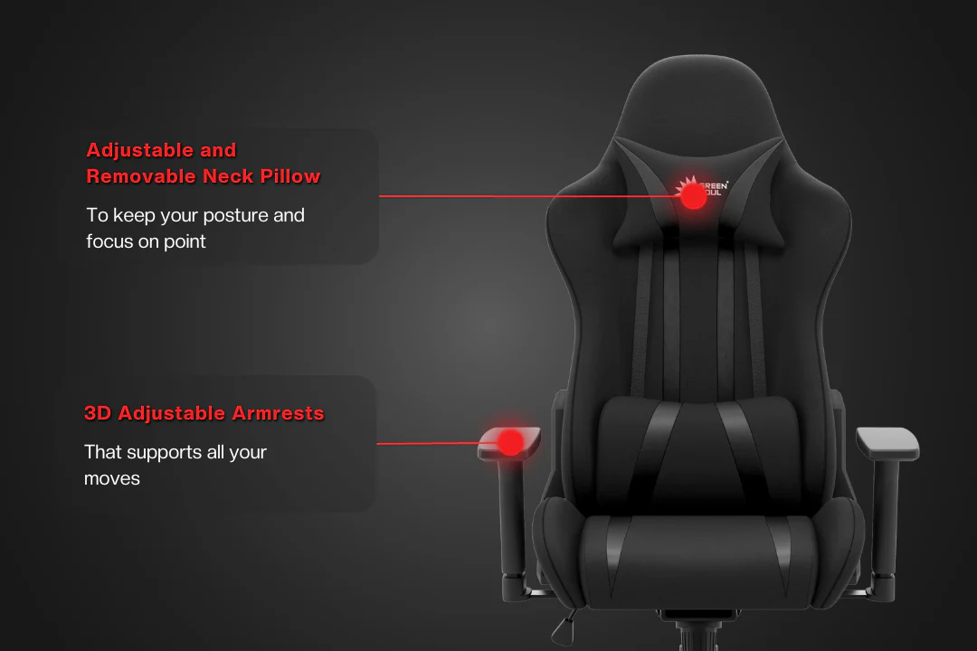 Green Soul Renewed Beast Gaming Chair - Image 17