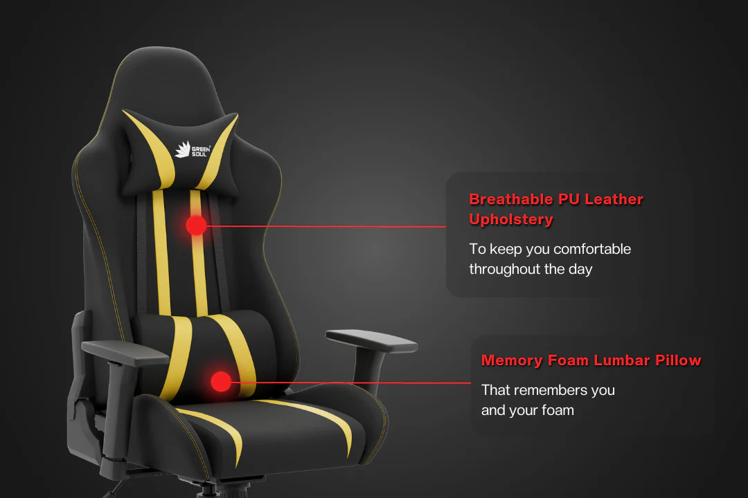 Green Soul Renewed Beast Gaming Chair - Image 40