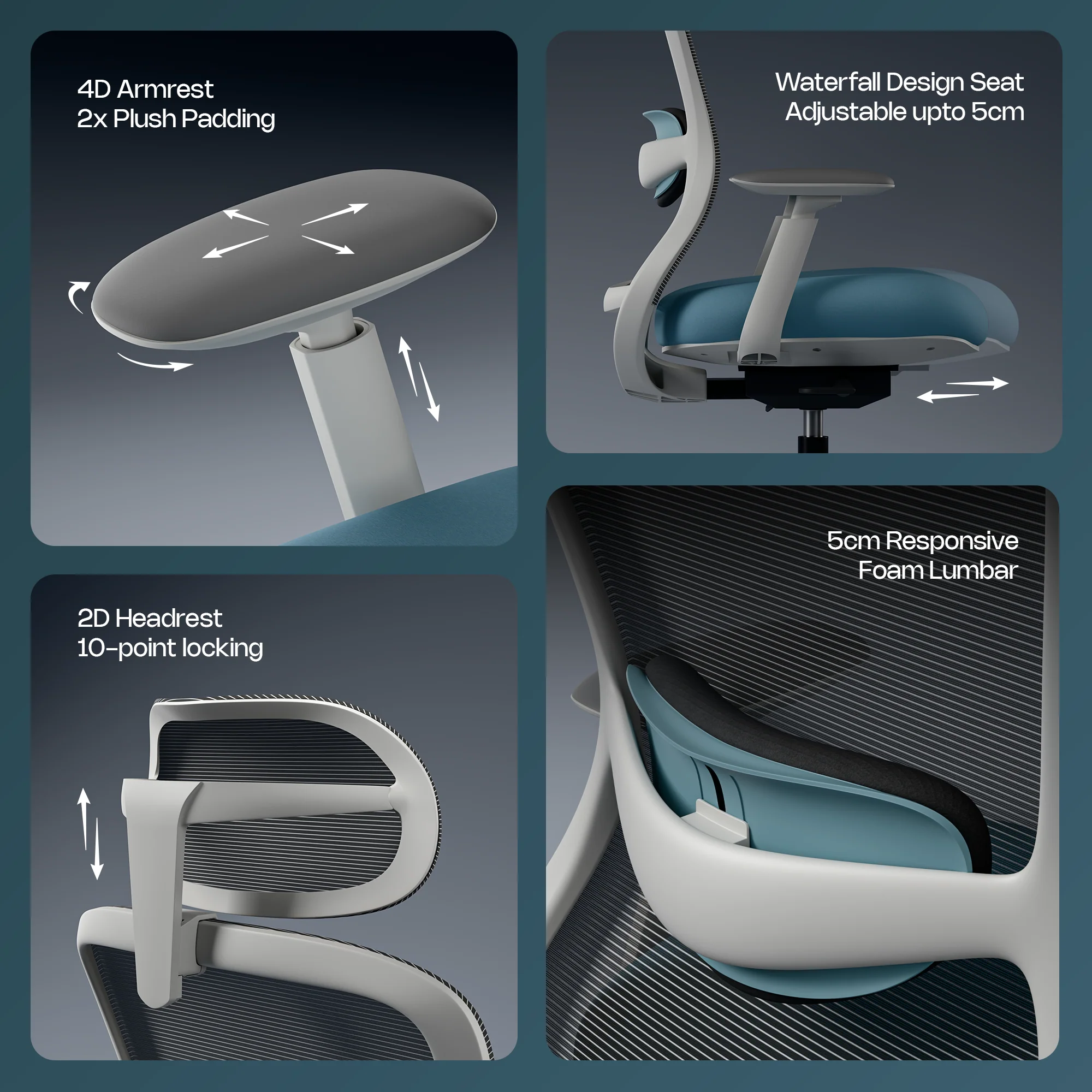 Green Soul Galaxy Ergonomic Office Chair - Image 18
