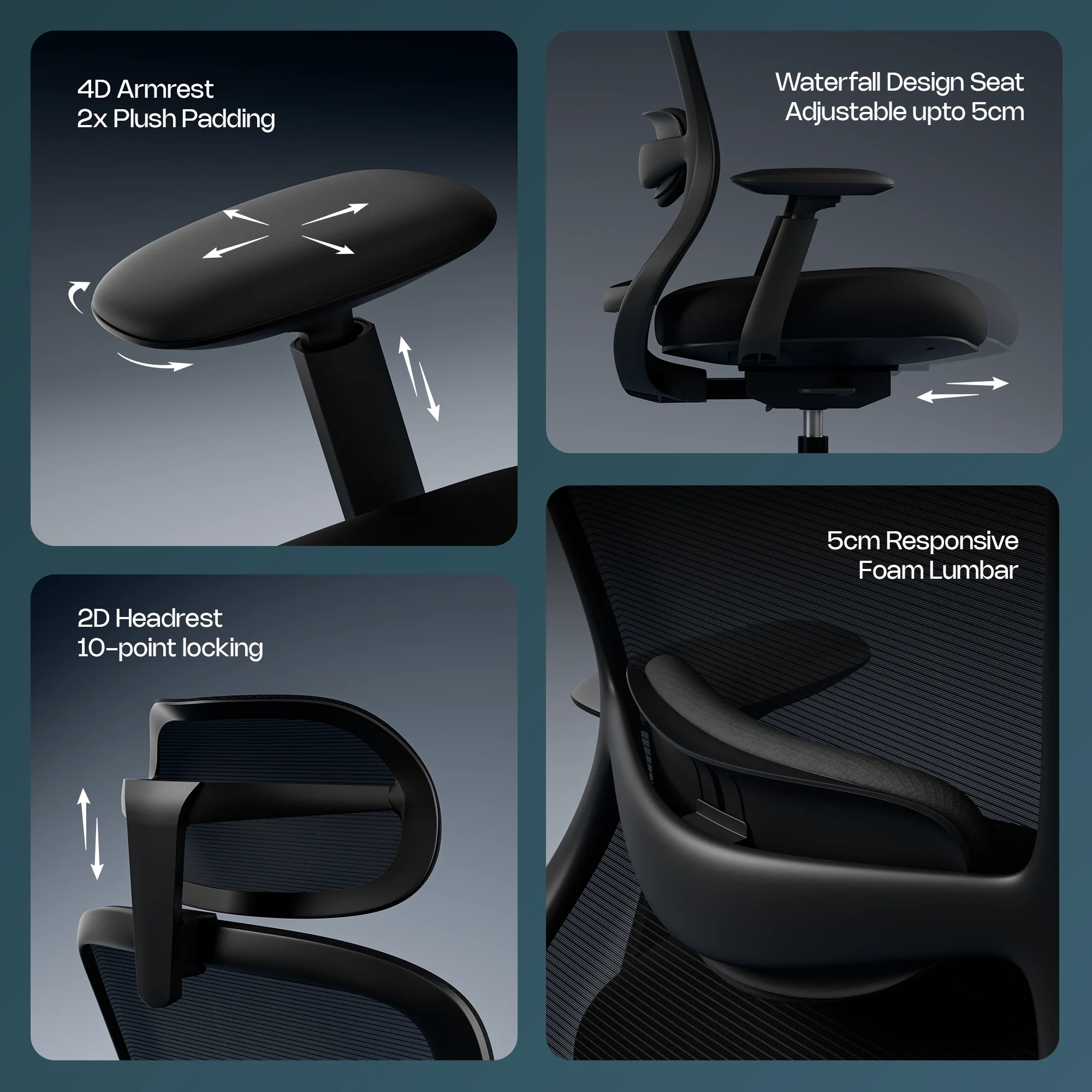 Green Soul Galaxy Ergonomic Office Chair - Image 29