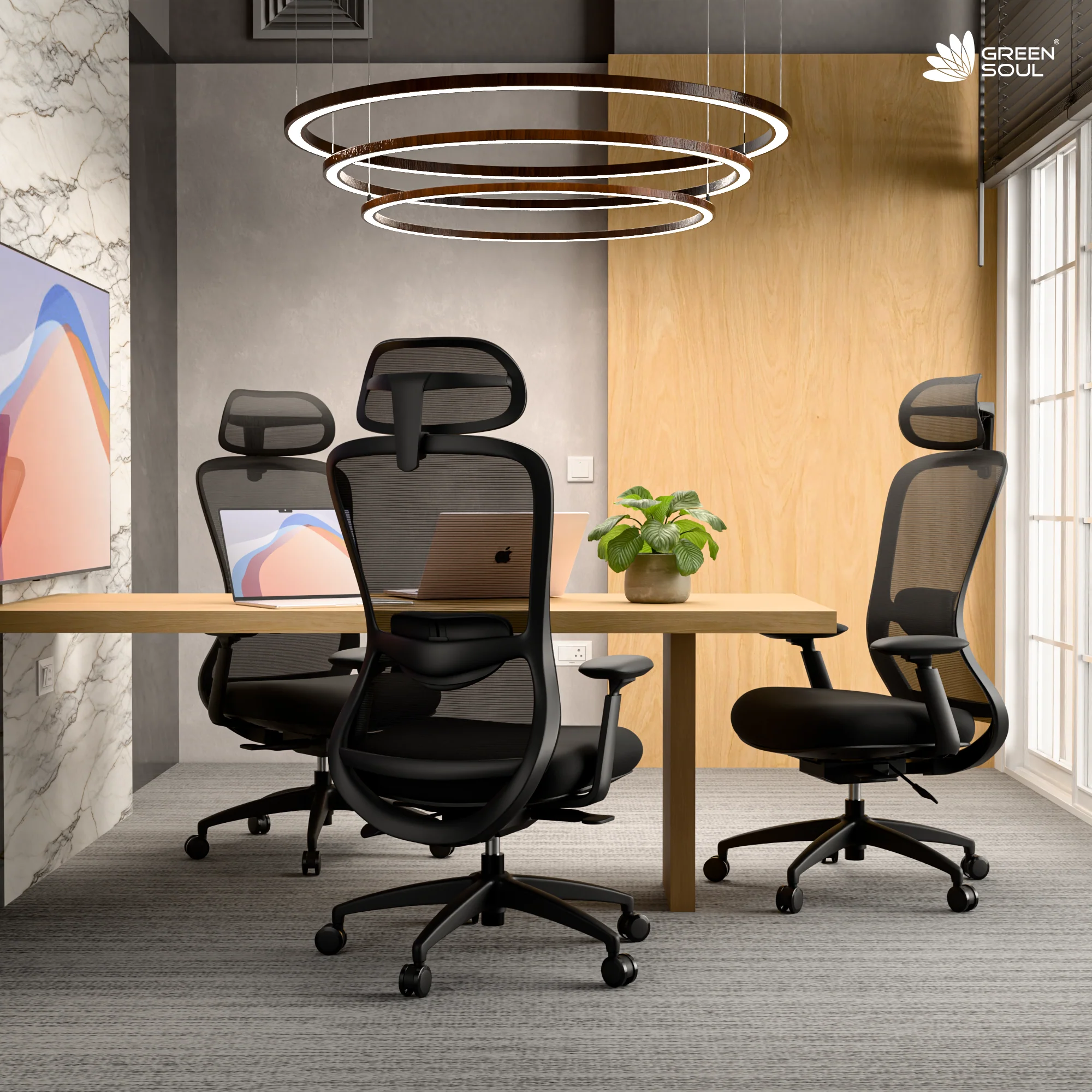 Green Soul Galaxy Ergonomic Office Chair - Image 31