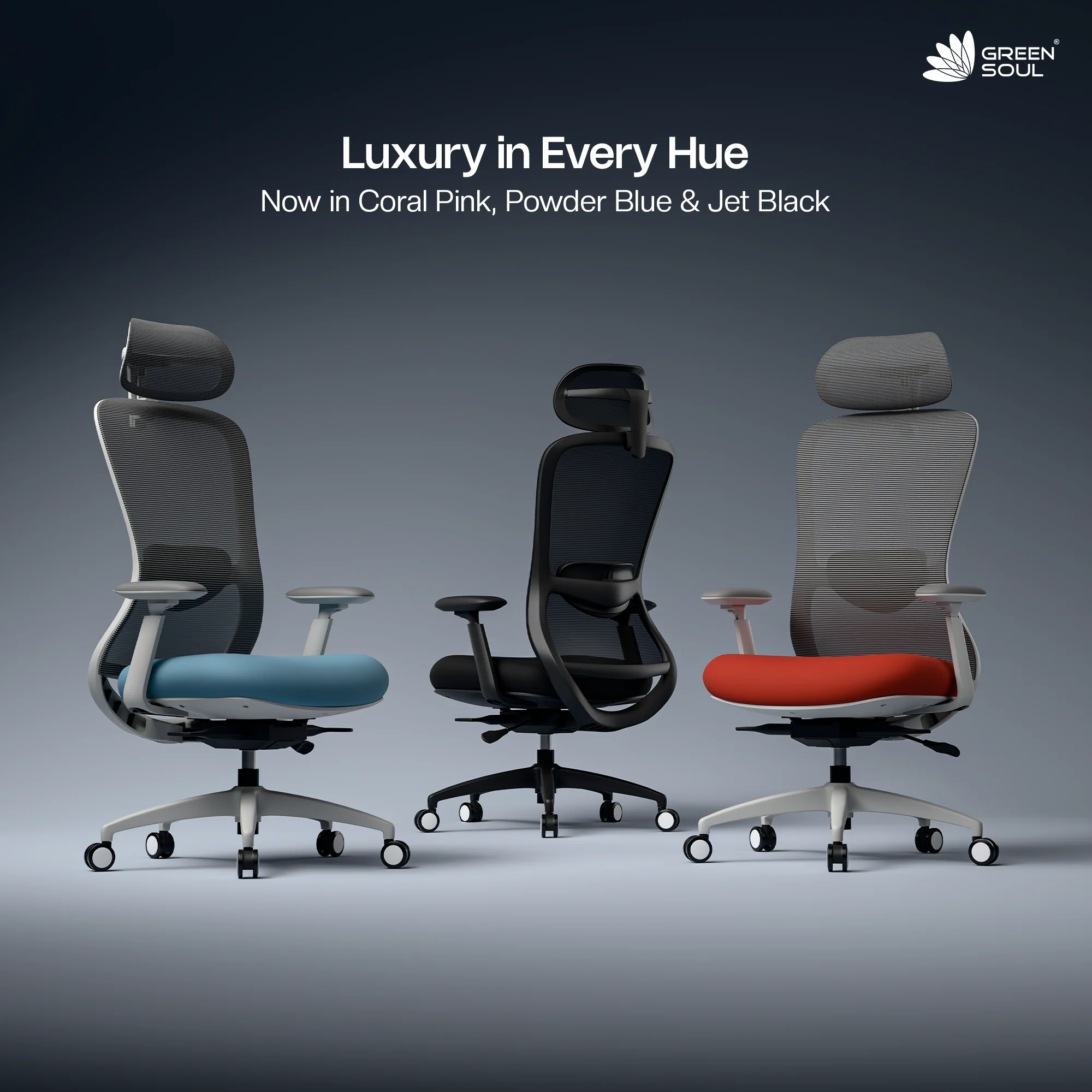 Green Soul Galaxy Ergonomic Office Chair - Image 37