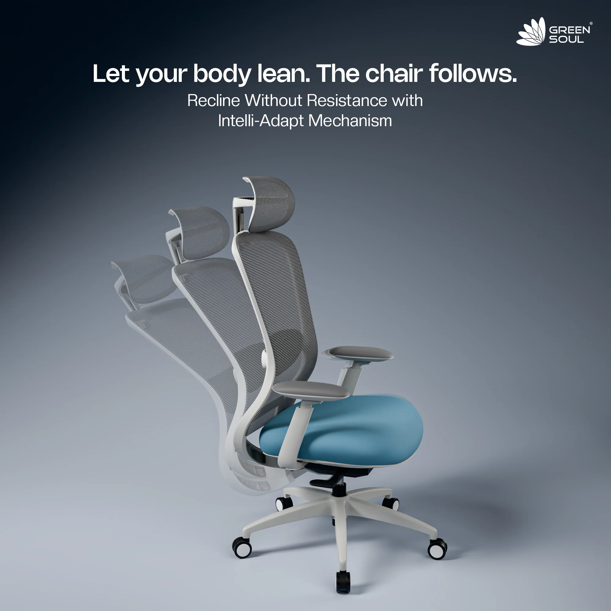 Green Soul Galaxy Ergonomic Office Chair - Image 42
