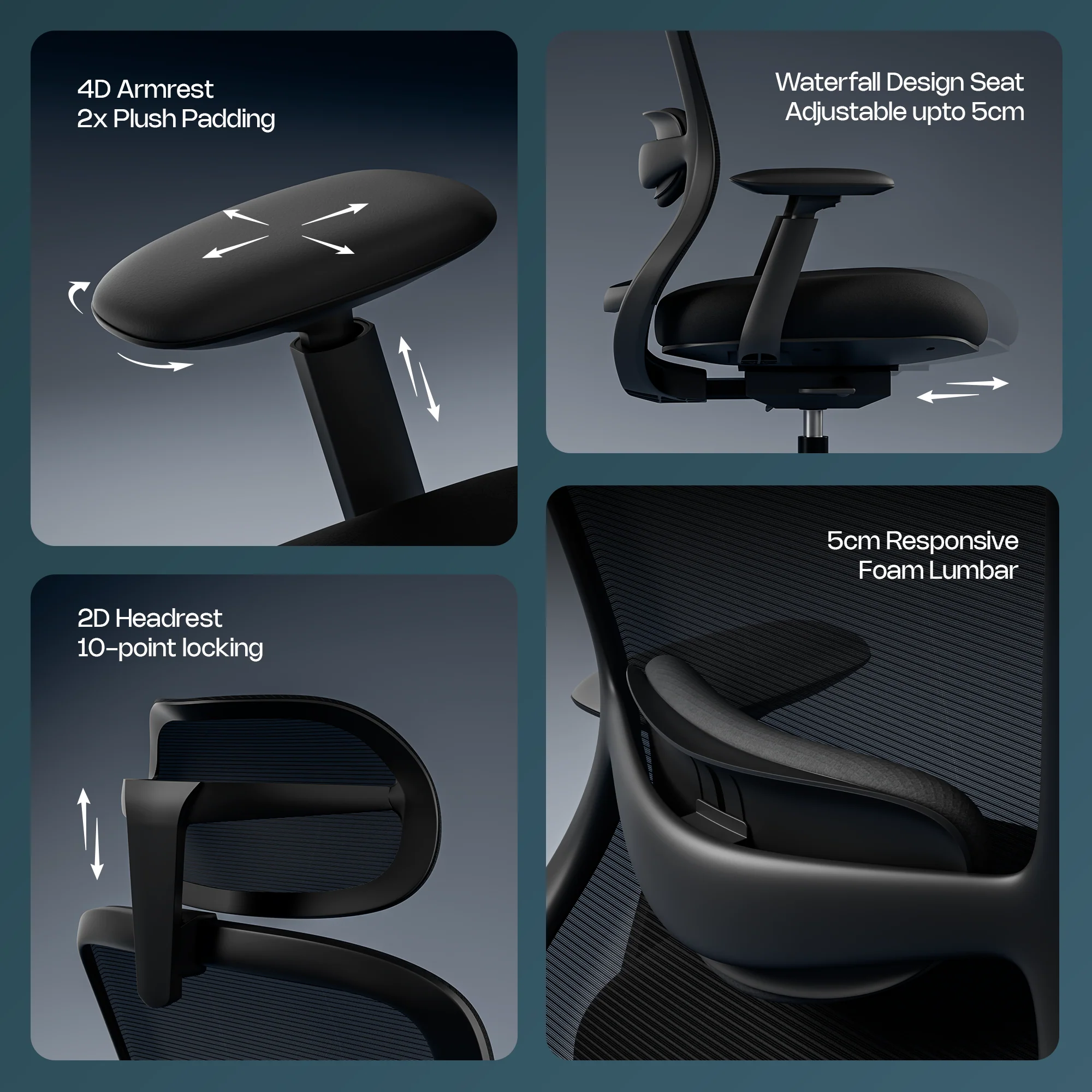 Green Soul Galaxy Ergonomic Office Chair - Image 53