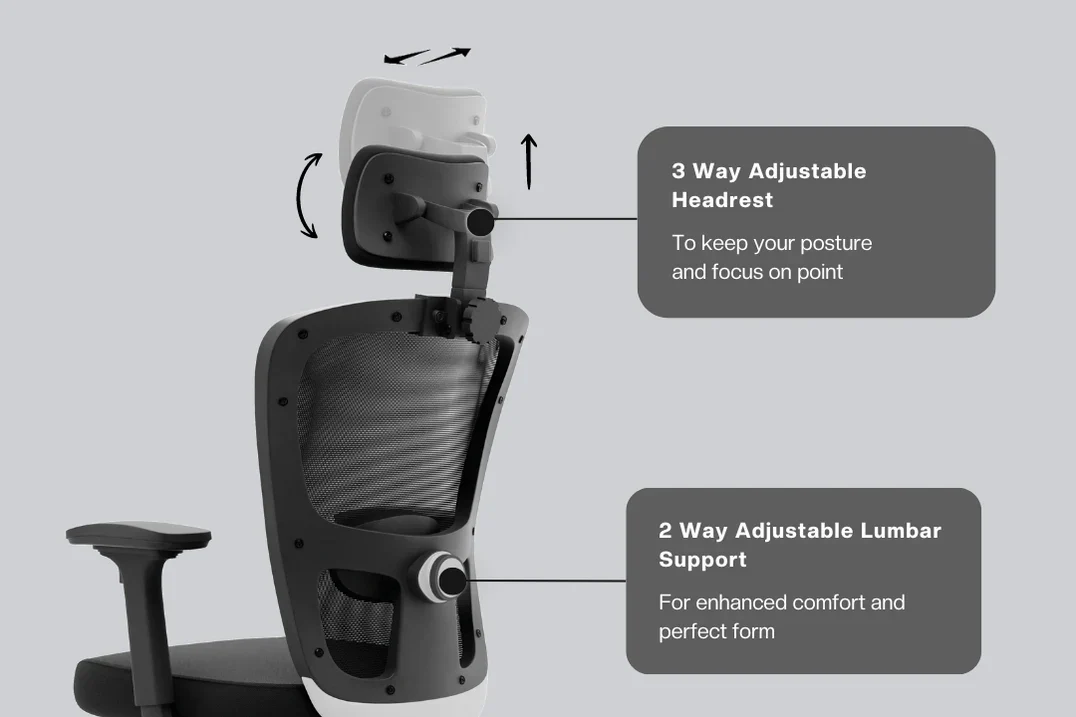 Green Soul Renewed Jupiter Pro High Back Mesh Office Chair - Image 3