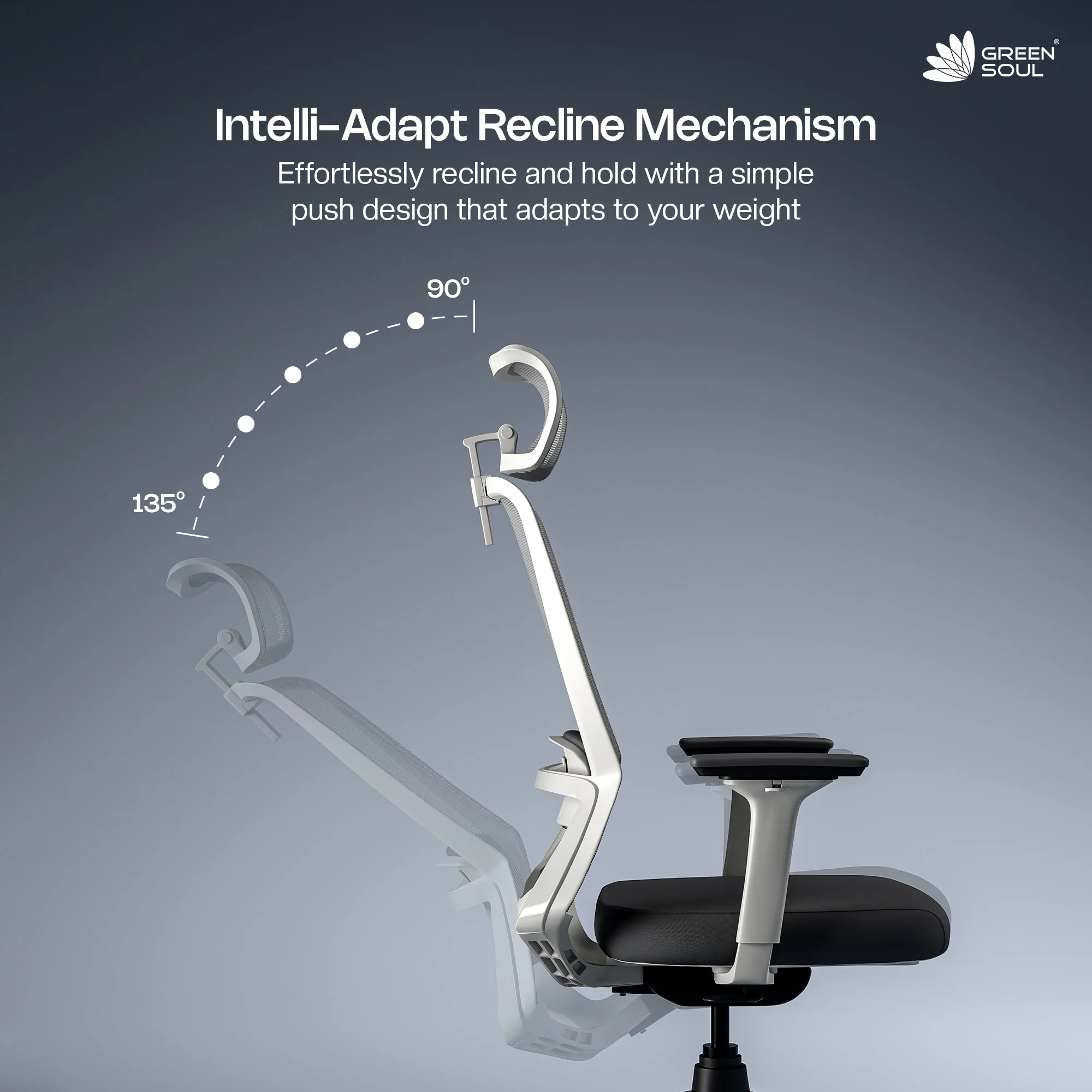 Green Soul Leo Superb  Ergonomic Office Chair - Image 4