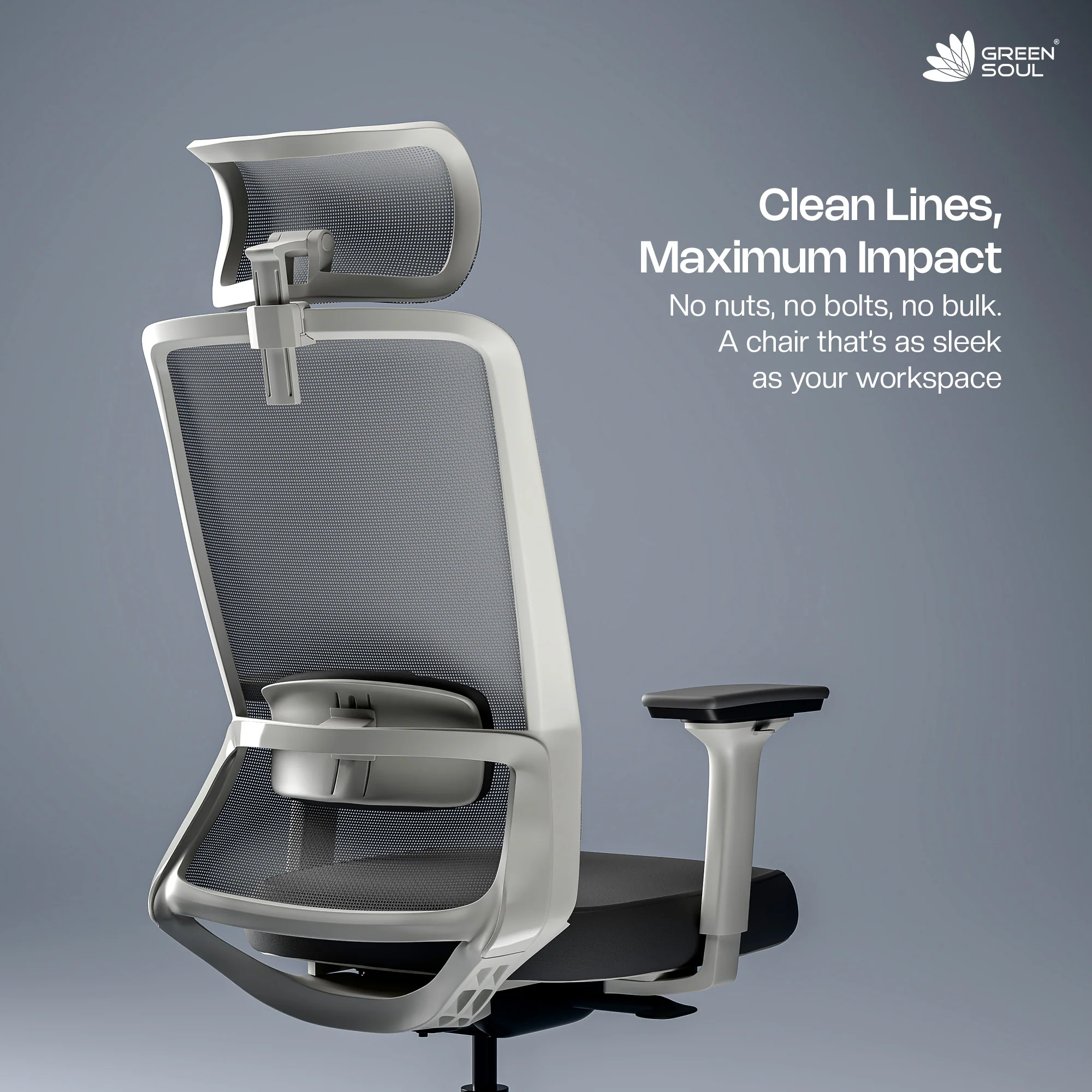 Green Soul Leo Superb  Ergonomic Office Chair - Image 5