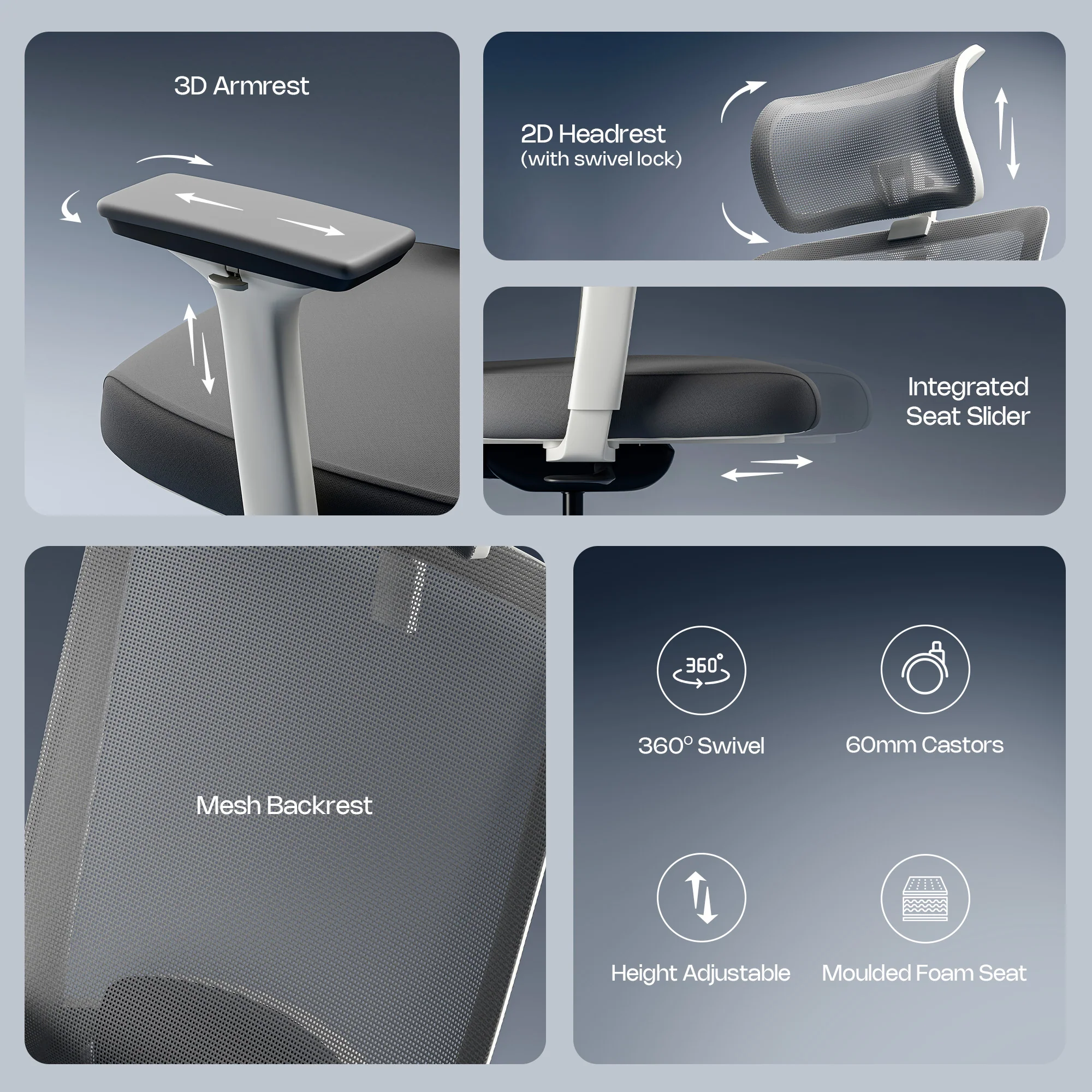 Green Soul Leo Superb  Ergonomic Office Chair - Image 7