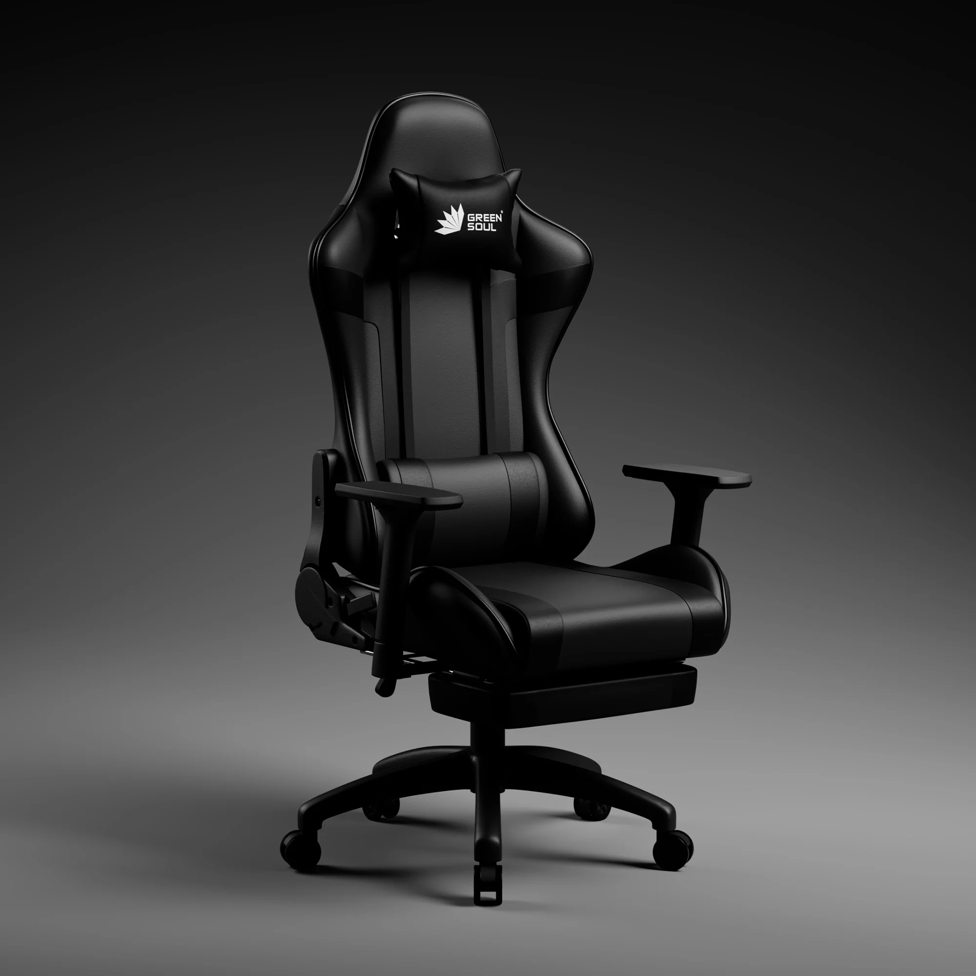 Green Soul Raptor Pro Racing Edition with Footrest Gaming Chair - Image 14