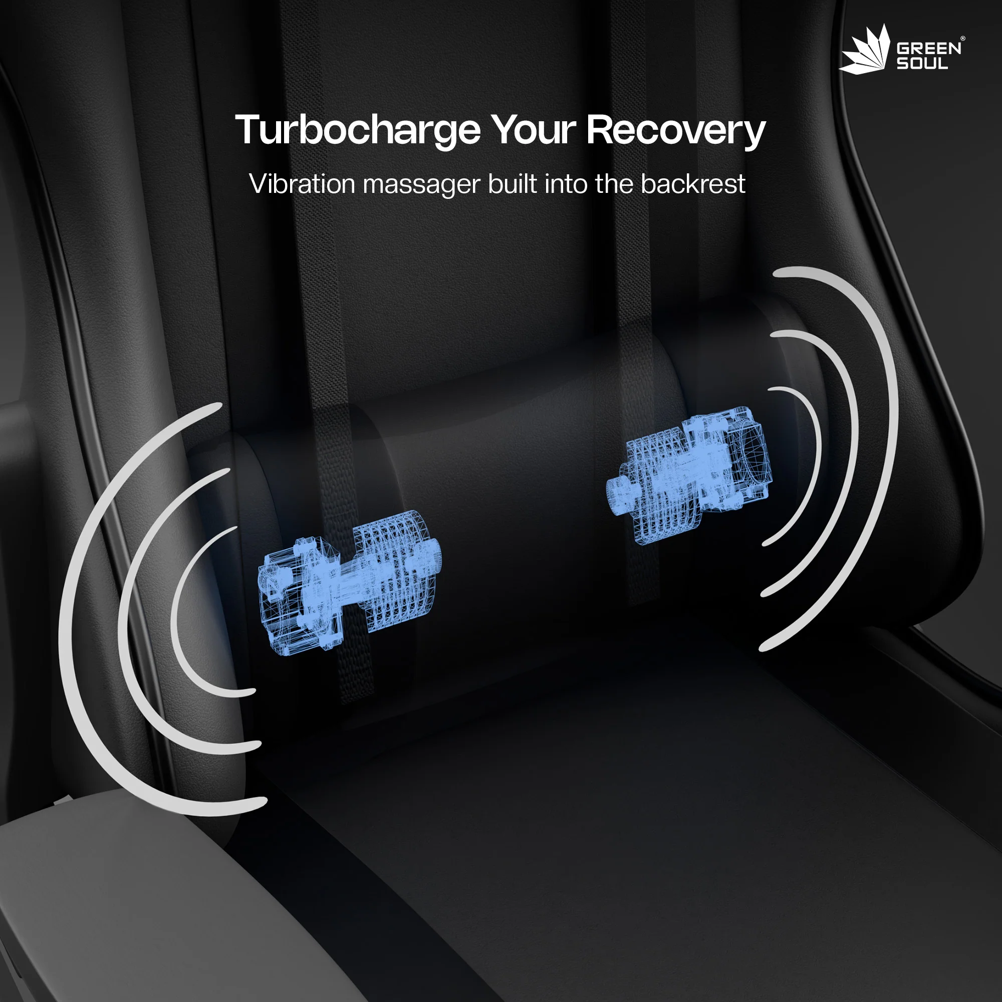 Green Soul Raptor Pro Racing Edition with Footrest Gaming Chair - Image 18