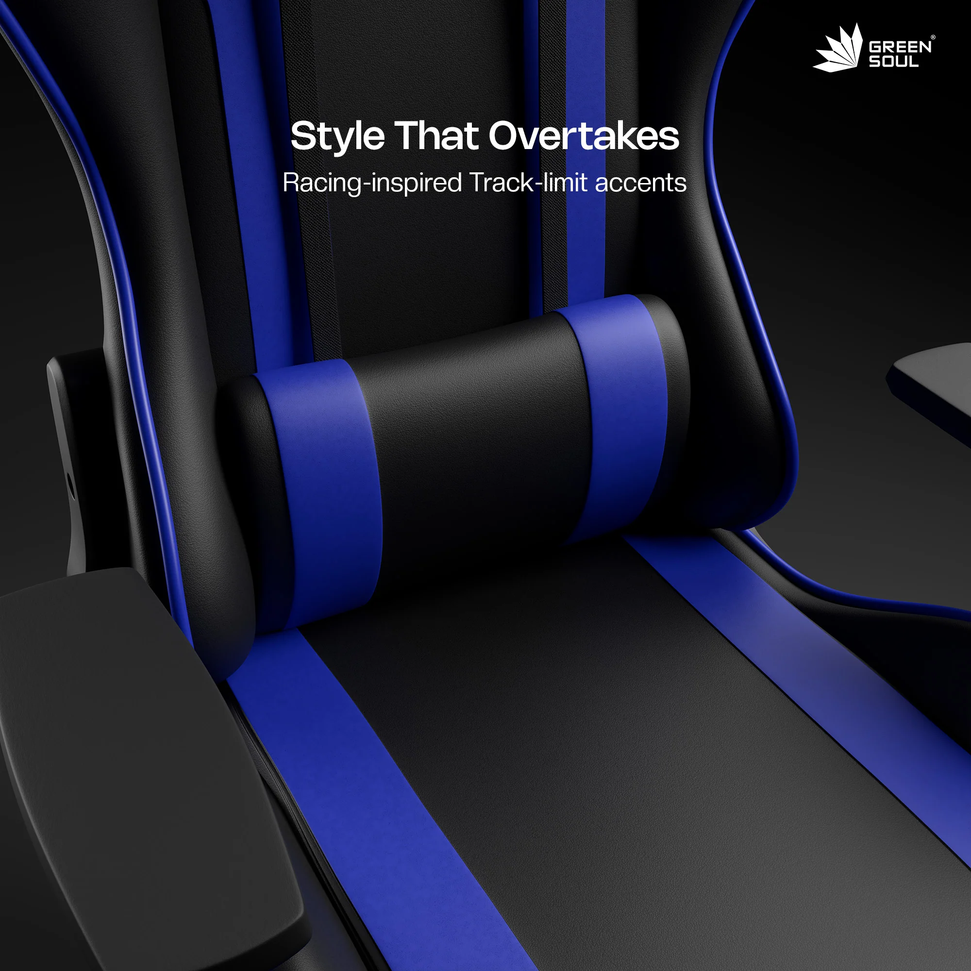 Green Soul Raptor Pro Racing Edition with Footrest Gaming Chair - Image 23