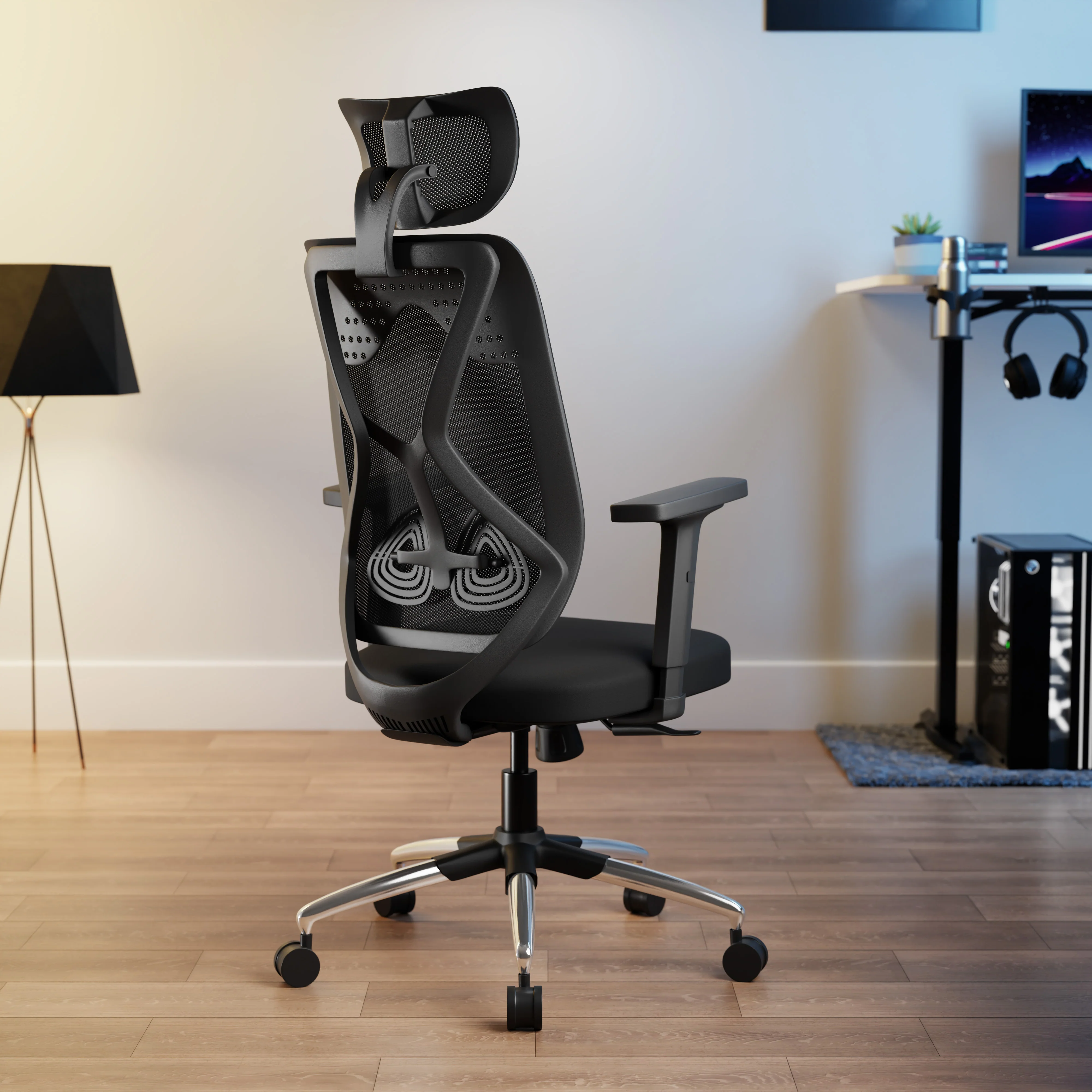 Green Soul Renewed Zodiac Pro High Back Mesh Office Chair - Image 11