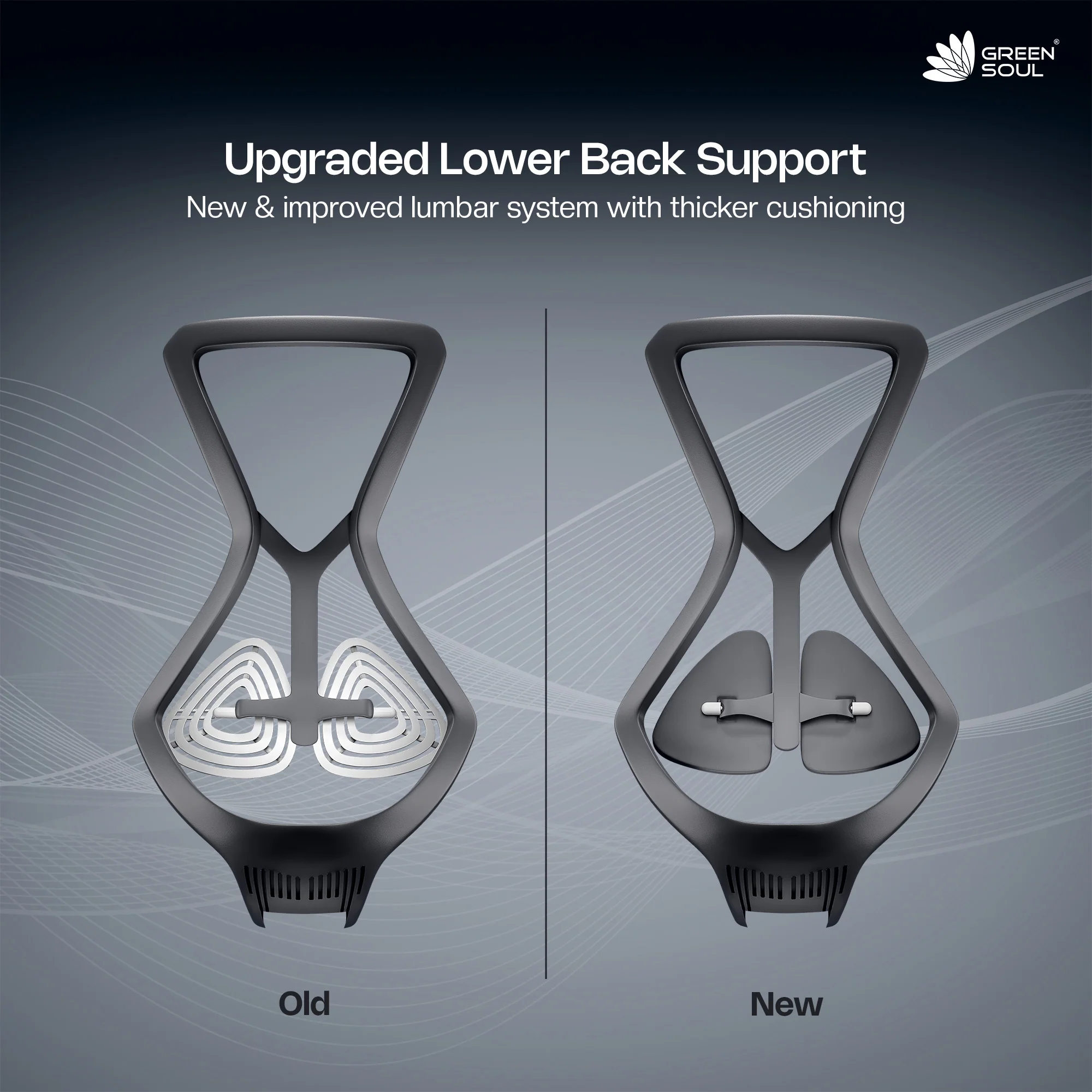 Green Soul Zodiac Superb with Upgraded Cushioned Lumbar Intelli-Adapt Recline Office Chair - Image 19