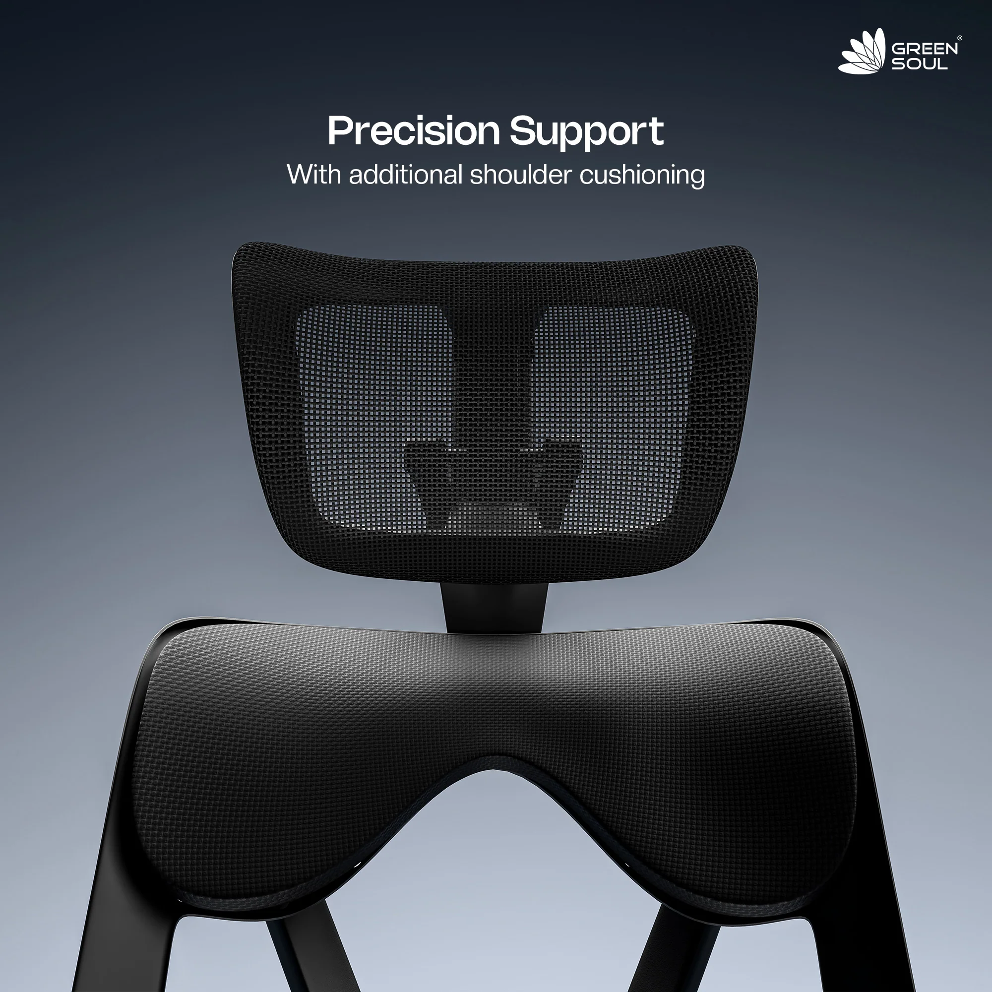 Green Soul Zodiac Superb with Upgraded Cushioned Lumbar Intelli-Adapt Recline Office Chair - Image 9