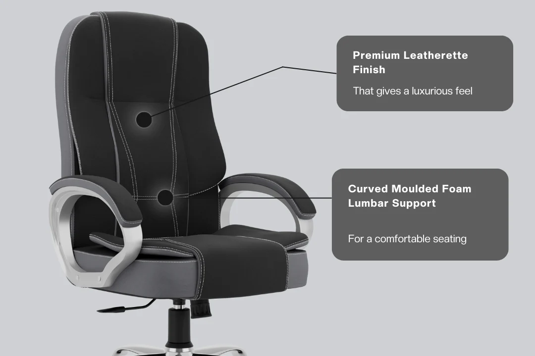 Green Soul Vienna Fabric Executive Chair - Image 17