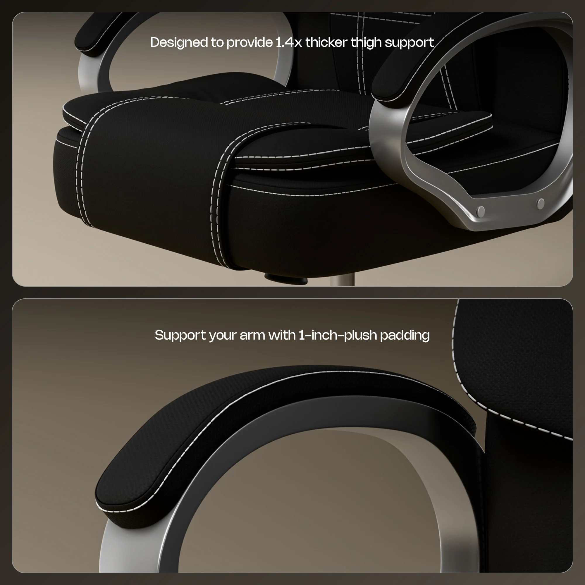 Green Soul Vienna Fabric Executive Chair - Image 55