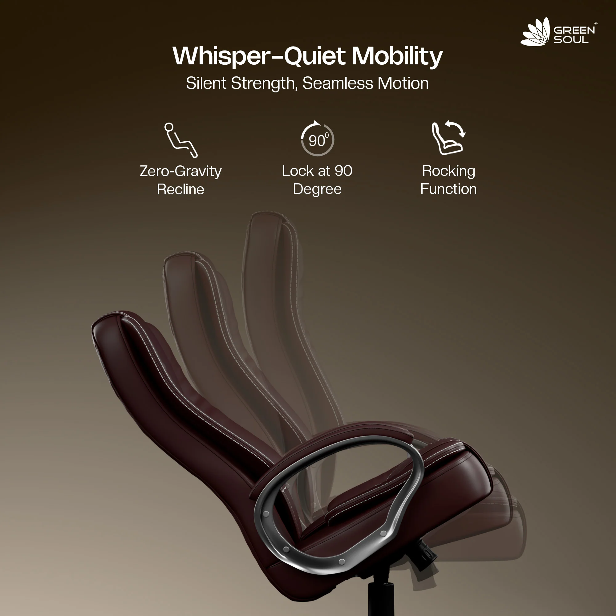 Green Soul Vienna High Back Executive Chair - Image 108