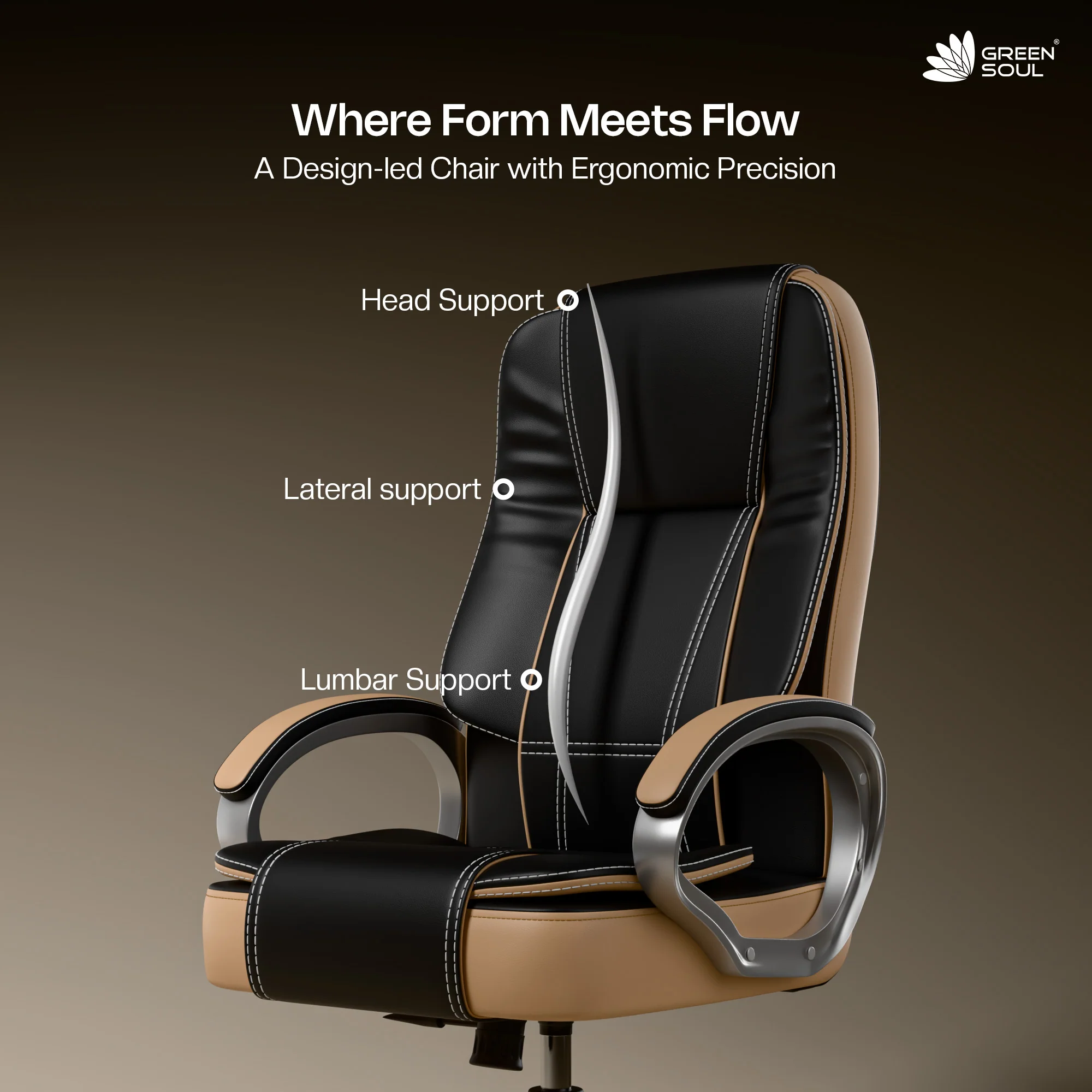 Green Soul Vienna High Back Executive Chair - Image 95